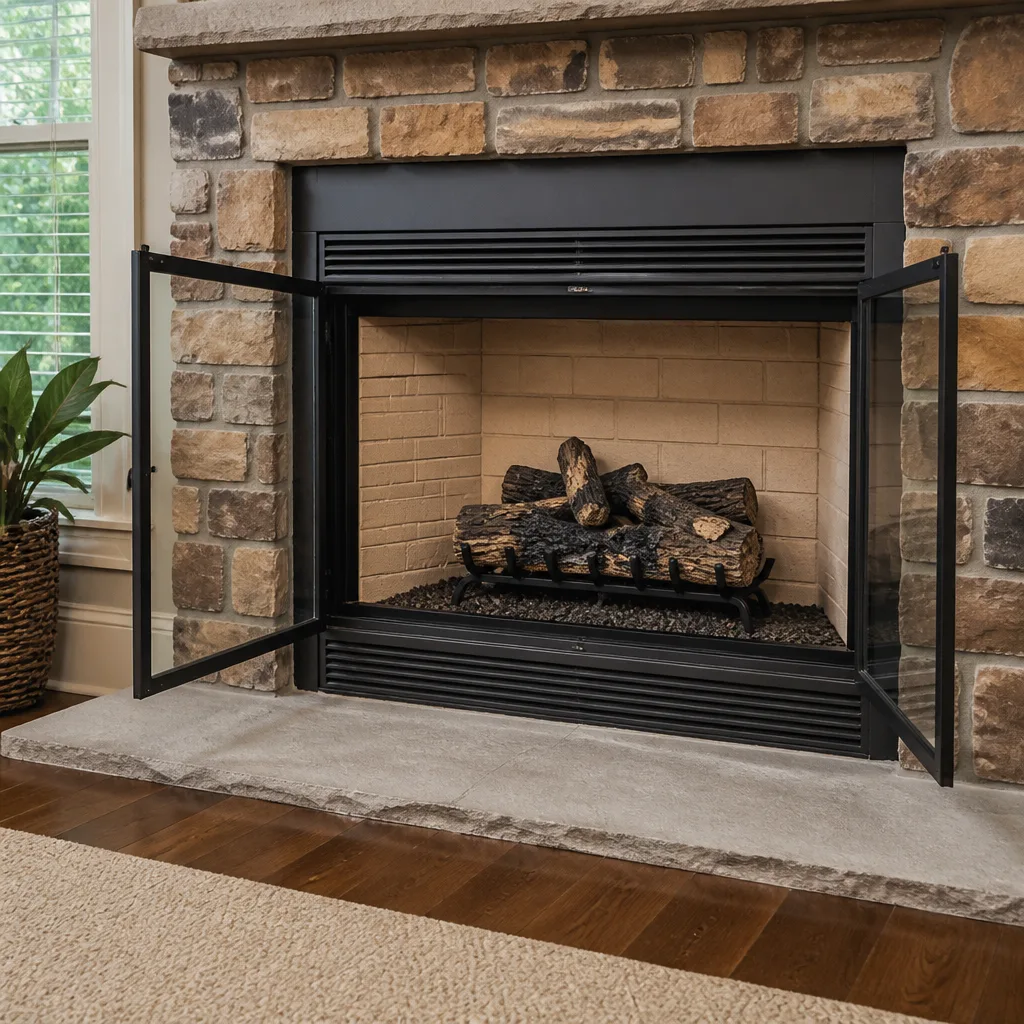 Gas fireplace service